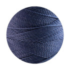 10m Linhasita® gewaxt polyesterkoord Marineblauw Ø1mm voor macramé sieraden