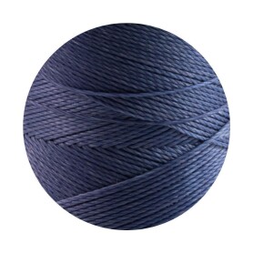 Linhasita® Waxed Polyester Yarn Navy Blue...