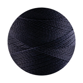 10m Linhasita® waxed polyester cord Night Blue...