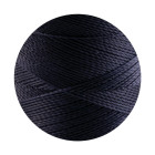 10m cordoncino in poliestere cerato Linhasita® Azzurro notte Ø0,5mm per gioielli macramè