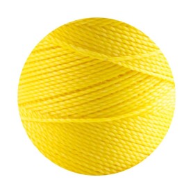 Linhasita® Waxed Polyester Yarn Yellow Ø1mm 10m