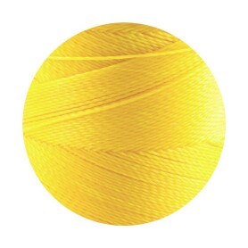 Linhasita® Waxed Polyester Yarn Yellow Ø0.5mm 10m