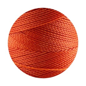 Linhasita® Waxed Polyester Yarn Orange Ø1mm 10m