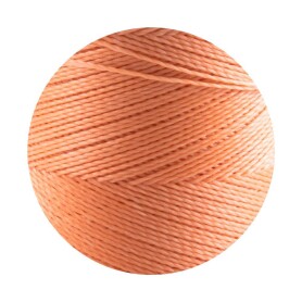 Linhasita® Waxed Polyester Yarn Apricot Ø0.5mm...