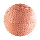 10m Linhasita® gewachstes Polyestergarn Pastell Apricot Ø0,5mm