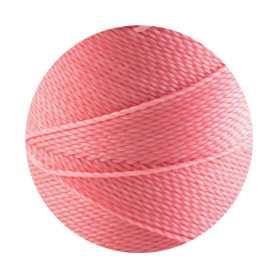 Linhasita® Fil Polyester Ciré Saumon...