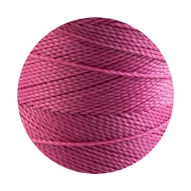 Linhasita® Waxed Polyester Yarn Rose Ø1mm 10m