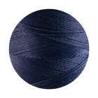 10m cordoncino in poliestere cerato Linhasita® Blu scuro Ø0,5mm per gioielli macramè