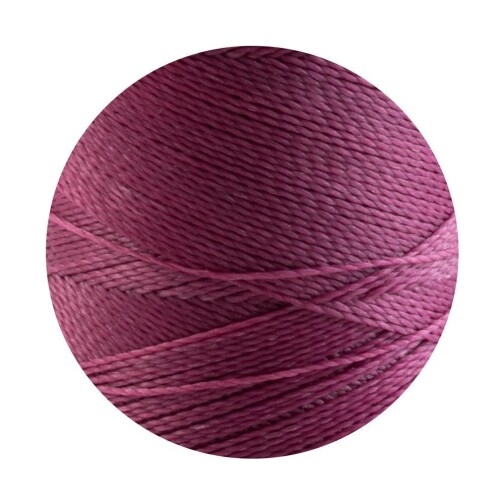 Linhasita® Fil Polyester Ciré Berry Ø0,5mm 10m