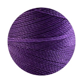 Linhasita® Waxed Polyester Yarn Purple Ø1mm 10m