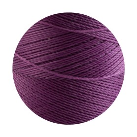Linhasita® Waxed Polyester Yarn Plum Ø0.5mm 10m