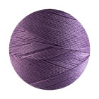 10m cordoncino in poliestere cerato Linhasita® Lavanda Ø0,5mm per gioielli macramè