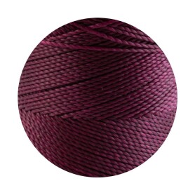 Linhasita® Waxed Polyester Yarn Bordeaux Ø1mm 10m
