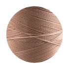 Linhasita® gewachstes Polyestergarn Beige Ø0,5mm