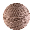 10m Linhasita® gewaxt polyesterkoord Naakt Ø1mm voor macramé sieraden