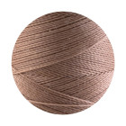 10m cordon polyester ciré Linhasita® Nude Ø0,5mm pour bijoux macramé