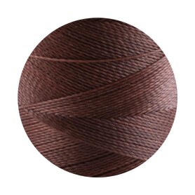 Linhasita® Waxed Polyester Yarn Chocolate Brown...