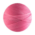 10m cordon polyester ciré Linhasita® Candy Pink Ø0,75mm pour bijoux macramé