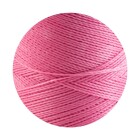Linhasita® Fil Polyester Ciré Candy Pink Ø0,5mm 10m