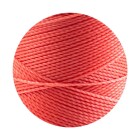 Linhasita® Filato di poliestere cerato Corallo Ø1mm 10m