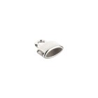 Terminal de zamak 8x5x4mm plata antigua ID 5x2mm 999° chapado en plata