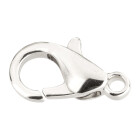 Chiusura a pera Zinco 8x15mm in argento antico 999° placcato argento antico