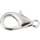 Chiusura a pera Zinco 10x18mm in argento antico 999° placcato argento antico