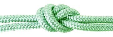 Sail rope / braided cord Pastel green #14 Ø10mm in...