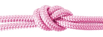 Sail rope / braided cord Light Pink #39 Ø10mm in desired length