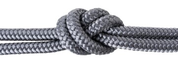 Sail rope / braided cord Grey #57 Ø10mm in desired...