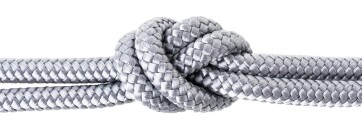 Sail rope / braided cord Silver #59 Ø10mm in...