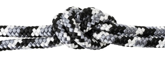 Corda di vela / cordone intrecciato Grey Shades #106 Ø10mm in lunghezza desiderata