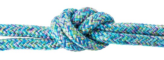 Sail rope / braided cord Blue Sky #160 Ø10mm in desired length