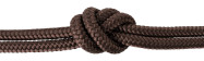 Segelseil / geflochtene Kordel Chocolate #54  Ø8mm als Meterware