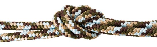Maritiem koord / gevlochten koord Sahara #113 Ø8mm in gewenste lengte