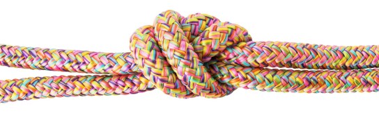 Sail rope / braided cord Flower Power #117 Ø8mm in desired length