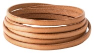 Flaches Lederband Natural Vintage 5x2mm