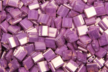 TL1867  Op Dark Orchid Luster 5x5x1,9mm Miyuki Tila Beads