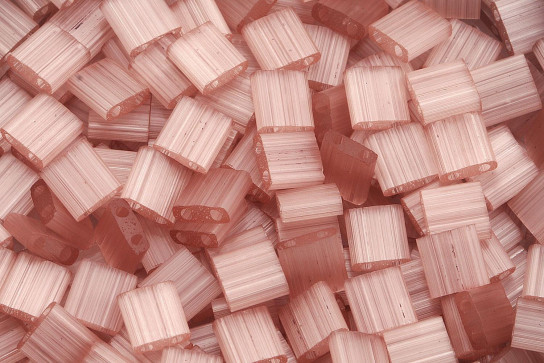 TL2557  Silk Pale Pink 5x5x1,9mm Miyuki Tila Beads