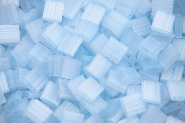 TL2561  Silk Pale Light Blue 5x5x1,9mm Miyuki Tila Beads