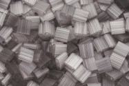 TL2598  Silk Pale Grey 5x5x1,9mm Miyuki Tila Beads