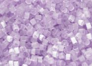 DB0833 Pale Orchid Silk Satin Miyuki Delica 11/0 Cuentas de cilindro japonés 1.6mm 5g