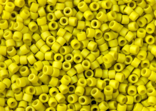 DB2283 Matte Opaque Glazed Citron Miyuki Delica 11/0 perles cylindriques japonaises 1,6mm 5g