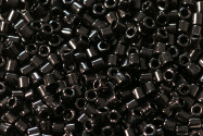 DBL0010 Black Miyuki Delica 8/0 Japanse cilinder kralen 3,0mm 5g