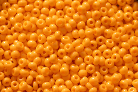 Opaque Sunflower 3mm Preciosa Rocailles 8/0 (93110) 20g