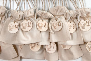 Wooden Advent Calendar Elephant 36×27cm | Personalized with Name | Various Sets