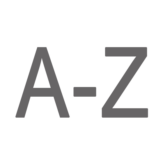Letter A-Z