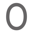 Letra O