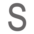 Letra S
